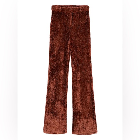 Aya Muse Pants - Aya Muse Brown Wide Leg Pants